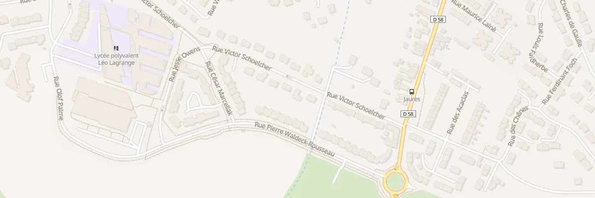Plan du 21 Rue Victor Schoelcher à Bully-les-Mines