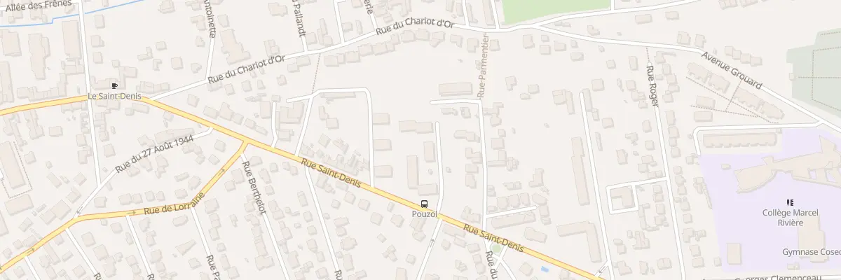 Plan du 22 Rue Saint-denis à Lagny-sur-Marne