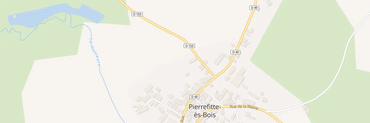 Plan du 2 Rue de Cernoy à Pierrefitte-ès-Bois