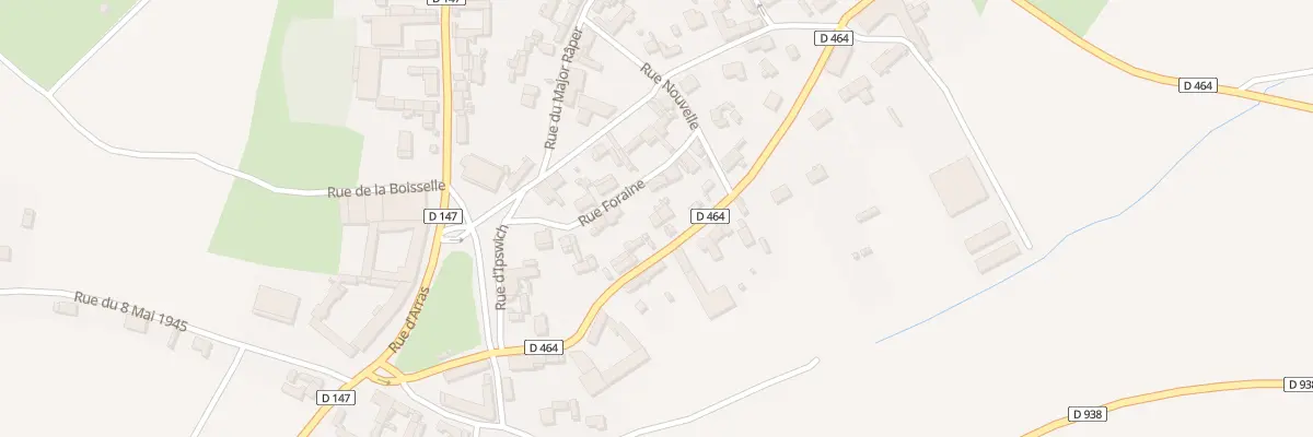 Plan du 9 Rue du Maréchal Foch à Fricourt