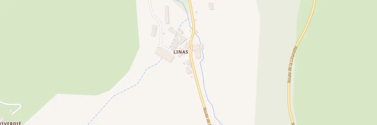 Plan du 5099A Linas à Saint-Sever-du-Moustier