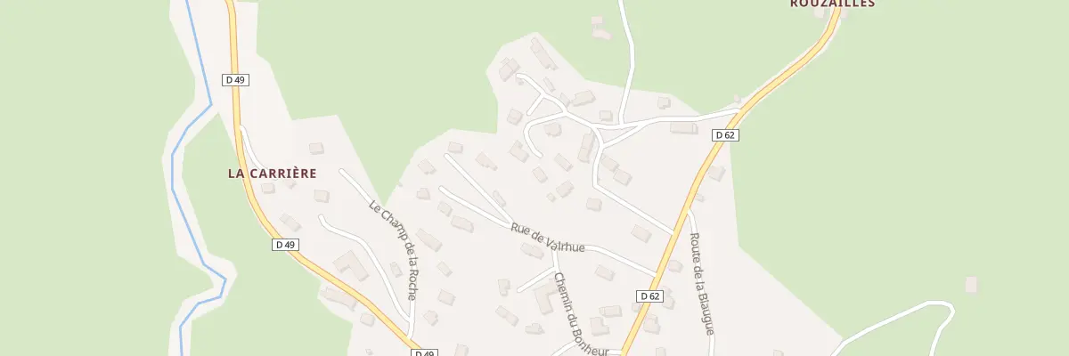 Plan du 6028 Le Peuch à Cheylade