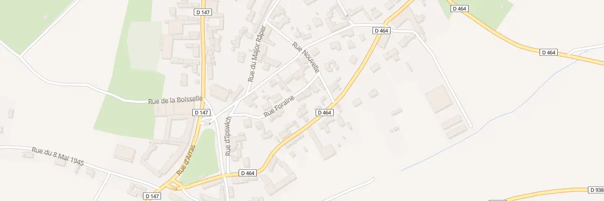 Plan du 14 Rue Foraine à Fricourt