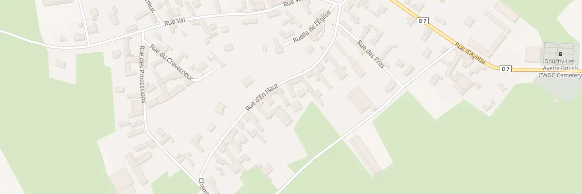 Plan du 16 Rue d’En-haut à Douchy-lès-Ayette