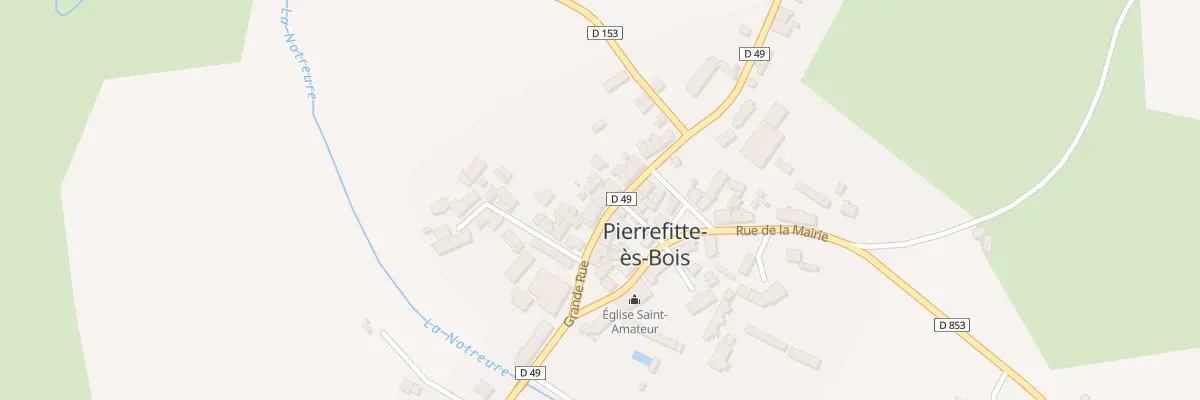 Plan du 19 Gr Grande Rue à Pierrefitte-ès-Bois