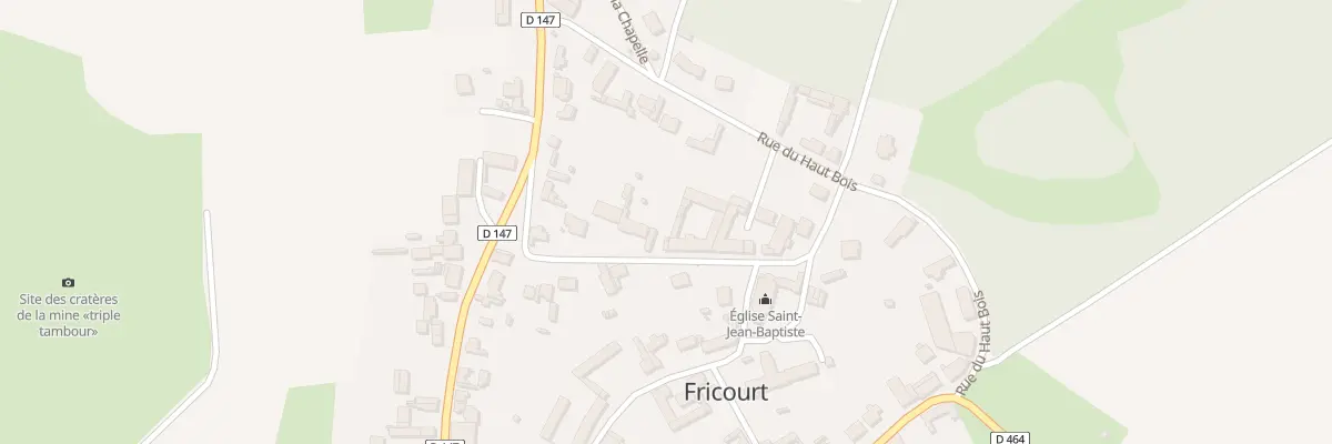 Plan du 10 Rue Clément Roussel à Fricourt