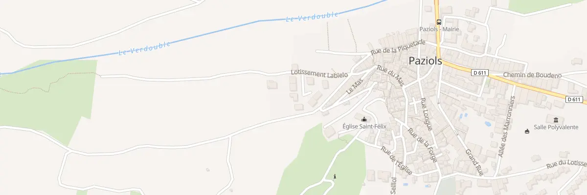 Plan du 3 Lot Labielo à Paziols