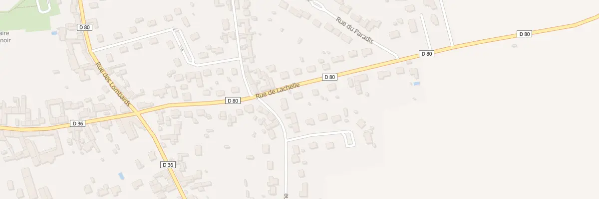 Plan du 252 Rue de Lachelle à Remy