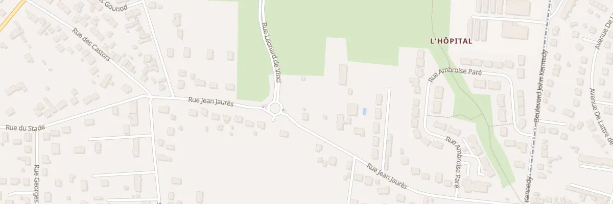 Plan du 13 Rue Jean Jaurès à Villemandeur