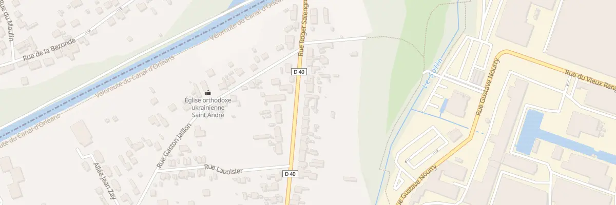 Plan du 94 Rue Roger Salengro à Châlette-sur-Loing