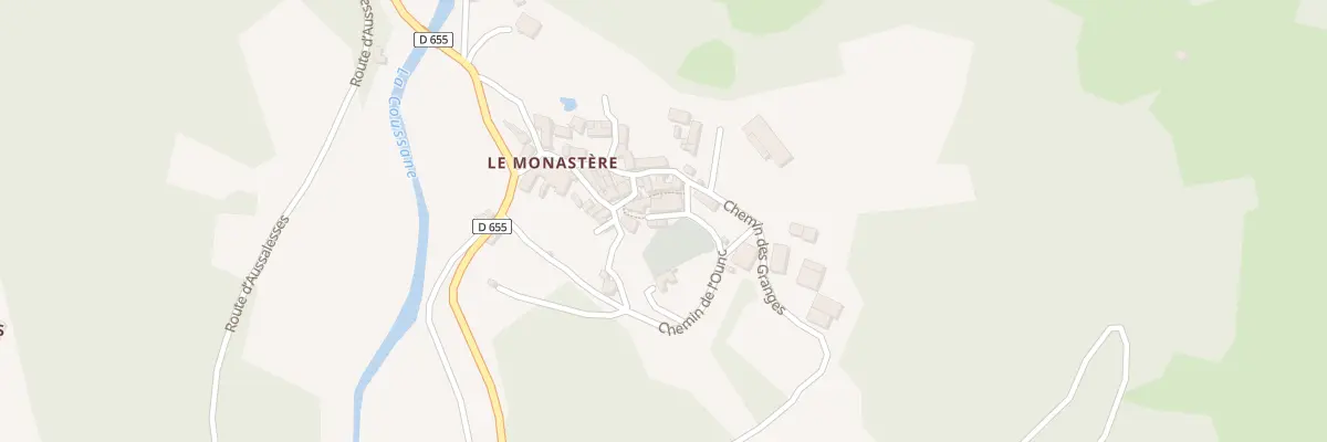 Plan du 5176 Le Monastere à Coubisou