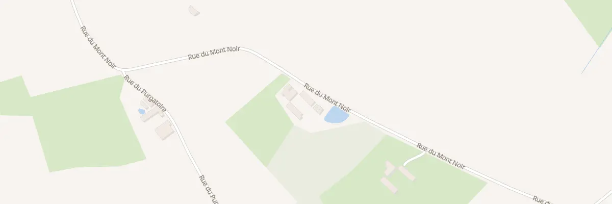 Plan du 2374 Rue du Mont Noir à Boeschepe