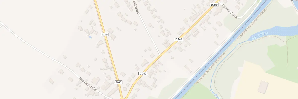 Plan du 1 Rue de la Quénarde à Corquilleroy