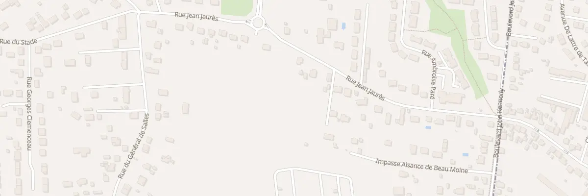 Plan du 14 Rue Jean Jaurès à Villemandeur
