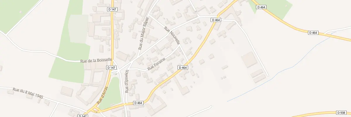 Plan du 16 Rue Foraine à Fricourt