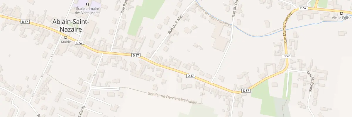 Plan du 40 Rue Marcel Lancino à Ablain-Saint-Nazaire
