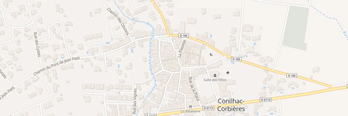 Plan du 2 Rue Vièille à Conilhac-Corbières