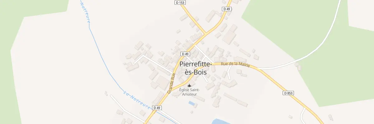 Plan du 8 Gr Grande Rue à Pierrefitte-ès-Bois