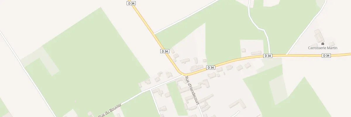 Plan du 2 Rue de Rivière à Blairville
