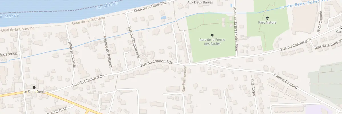 Plan du 32 Rue du Chariot d’Or à Lagny-sur-Marne