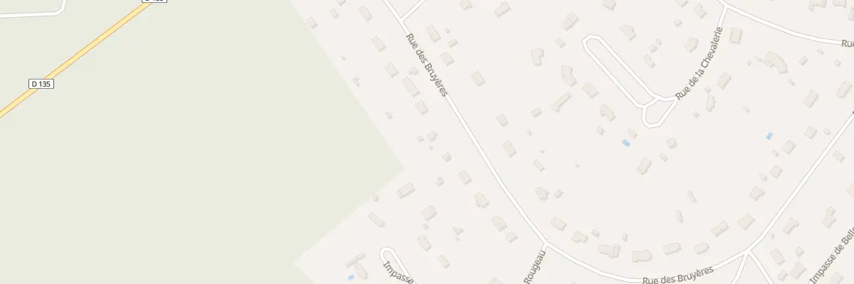 Plan du 25 Rue des Bruyères à Nogent-sur-Vernisson