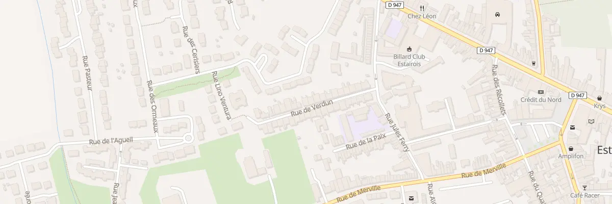 Plan du 22 Rue de Verdun à Estaires