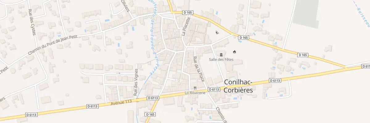 Plan du 11 Rue du Quatre à Conilhac-Corbières