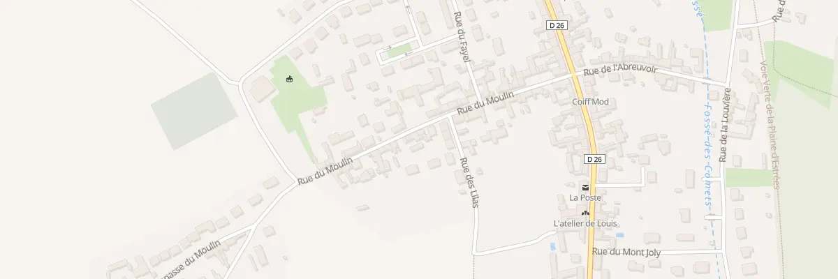 Plan du 15 Rue du Moulin à Longueil-Sainte-Marie