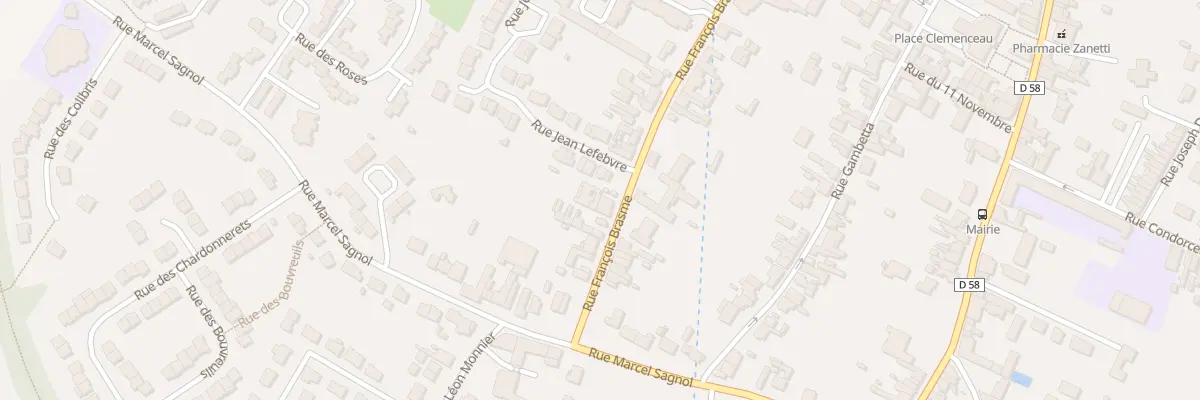 Plan du 86B Rue François Brasme à Bully-les-Mines