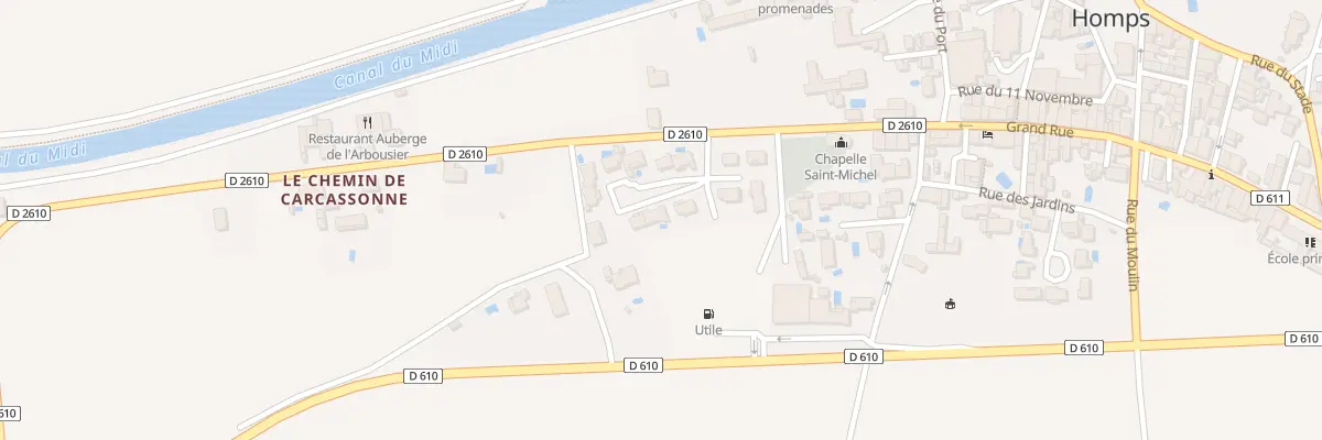 Plan du 10 Res St Michel à Homps