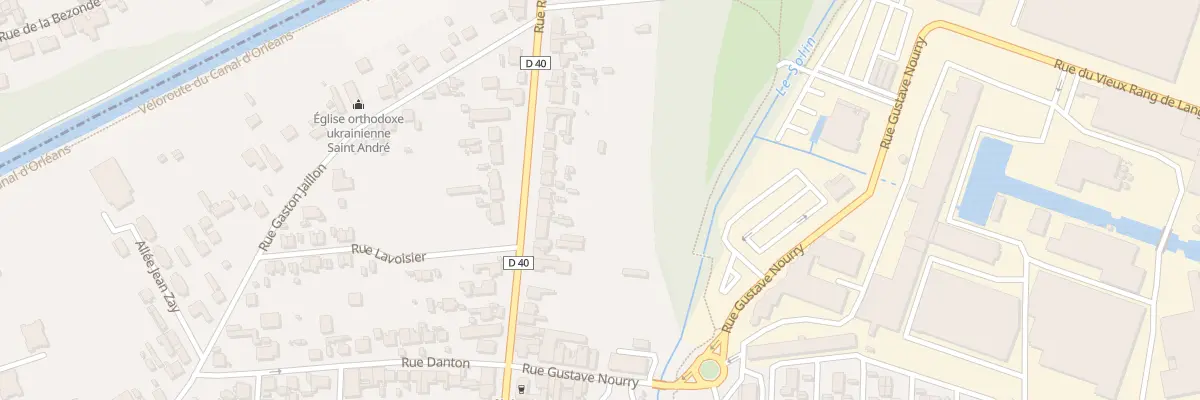 Plan du 88 Rue Roger Salengro à Châlette-sur-Loing