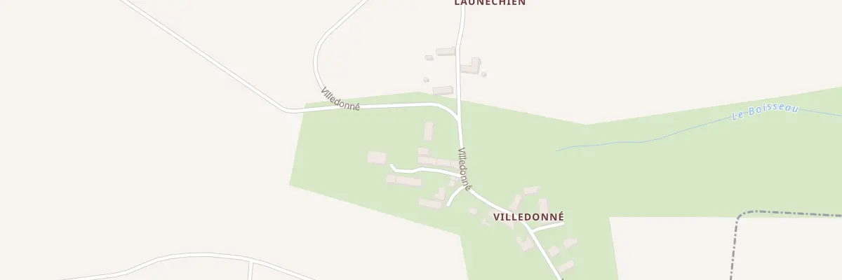 Plan du 584 Rte de Villedonne à Neuvy-Deux-Clochers