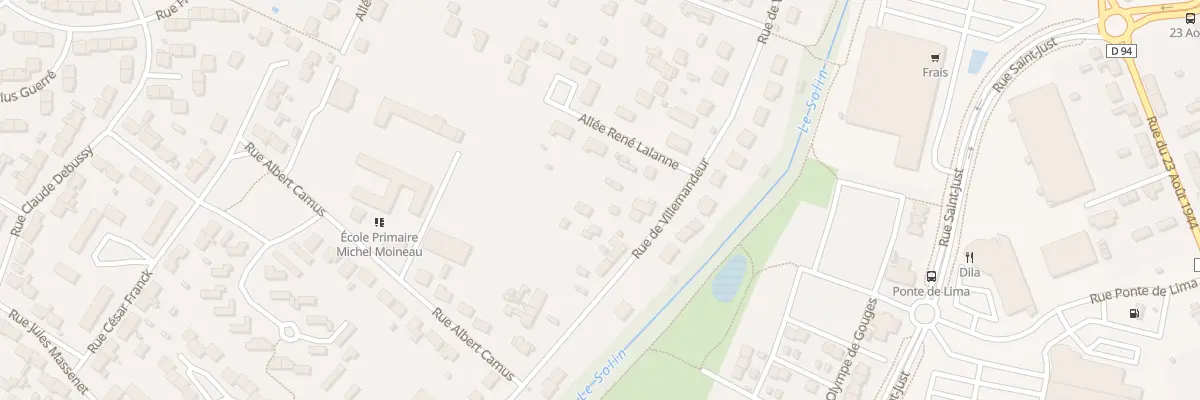 Plan du 56 Rue de Villemandeur à Châlette-sur-Loing