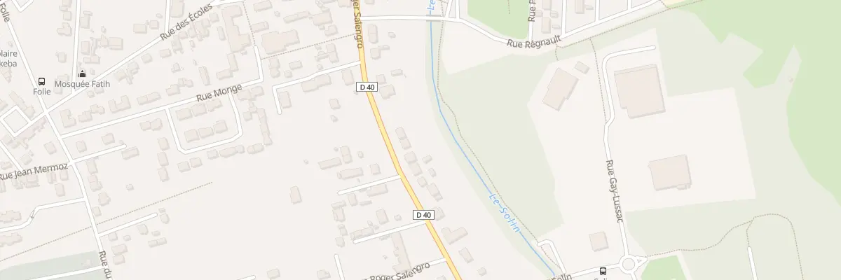 Plan du 28 Rue Roger Salengro à Châlette-sur-Loing