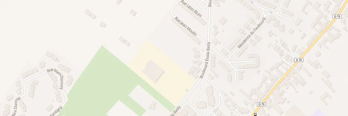 Plan du 35 Bd Emile Basly à Mazingarbe
