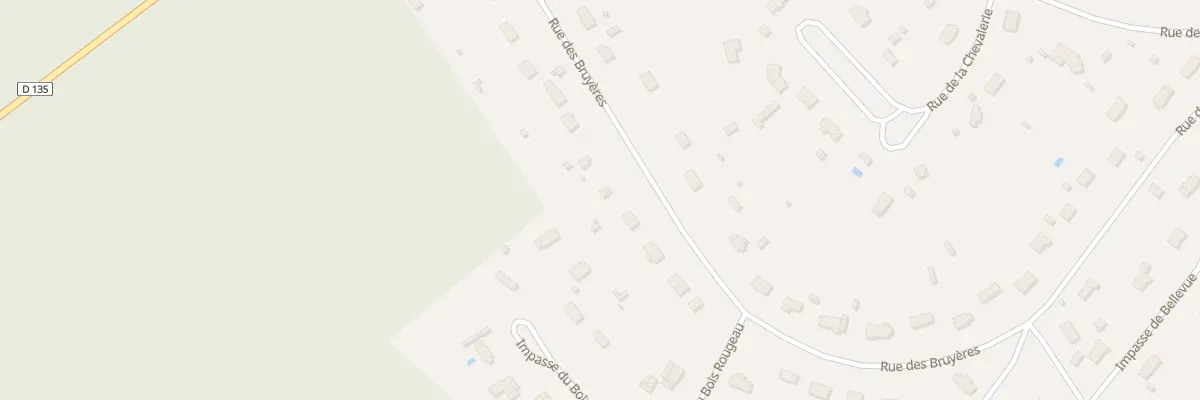 Plan du 23 Rue des Bruyères à Nogent-sur-Vernisson