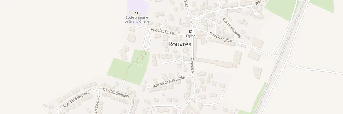 Plan du 3 Rue des Vergers à Rouvres
