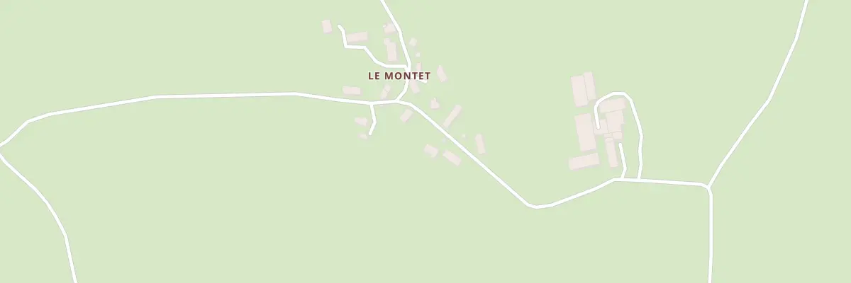 Plan du 10 Le Montet à Ronnet
