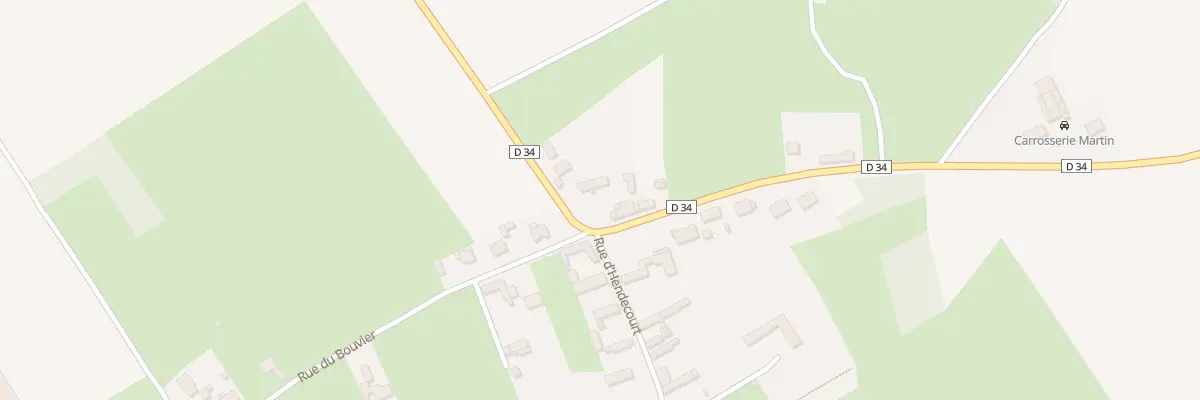 Plan du 1 Rue de Ficheux à Blairville