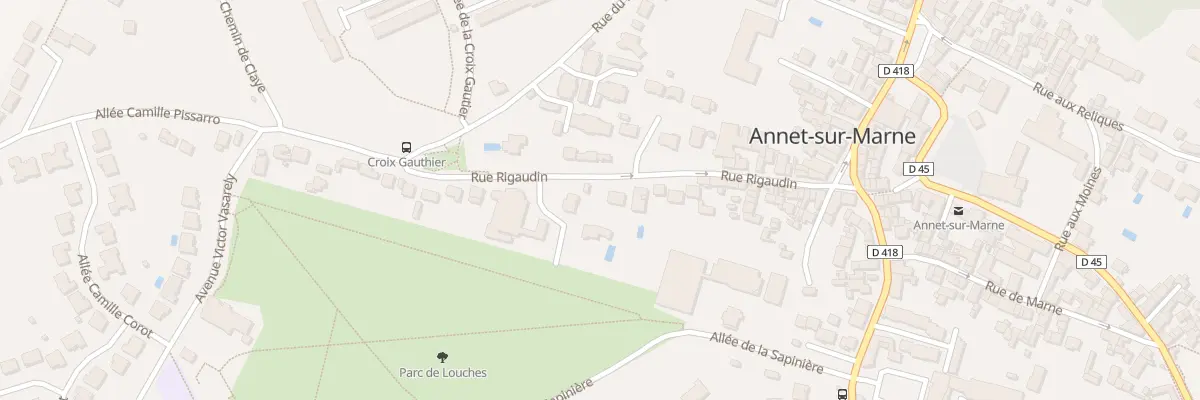 Plan du 35B Rue de Rigaudin à Annet-sur-Marne
