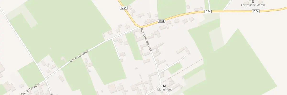 Plan du 4 Rue d’Hendecourt à Blairville
