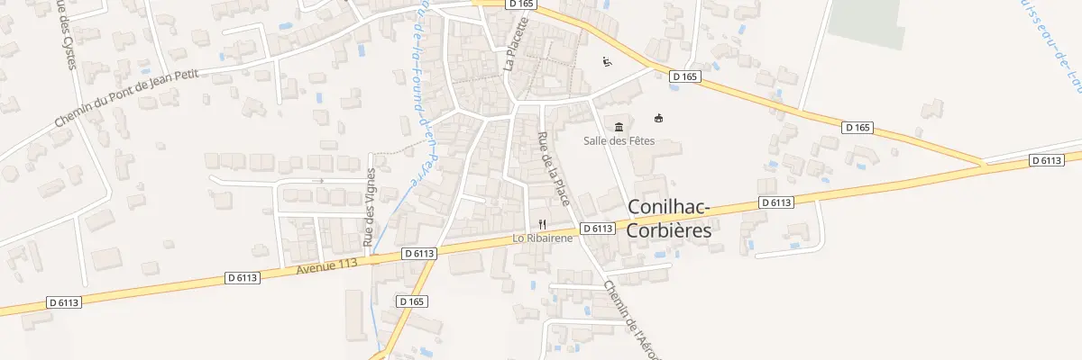 Plan du 25 Rue du Quatre à Conilhac-Corbières