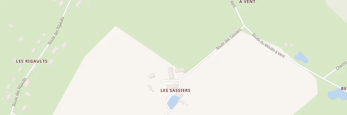 Plan du 2 Rte des Sassiers à Saint-Firmin-sur-Loire
