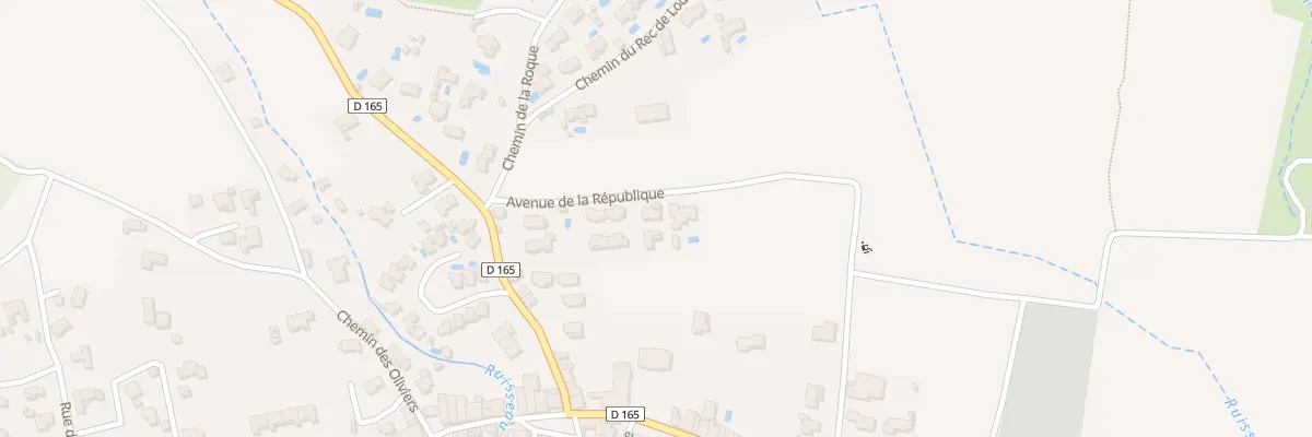 Plan du 6A Av de la Republique à Conilhac-Corbières