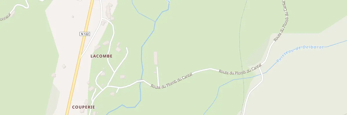 Plan du 715 Rte du Plomb du Cantal à Saint-Jacques-des-Blats