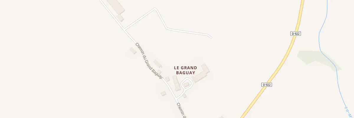 Plan du 5287 Le Grand Bagay à Saint-Sauves-d’Auvergne