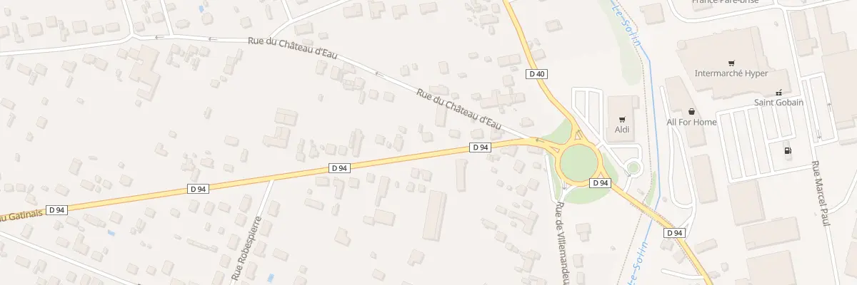 Plan du 10 Rue du Gâtinais à Châlette-sur-Loing