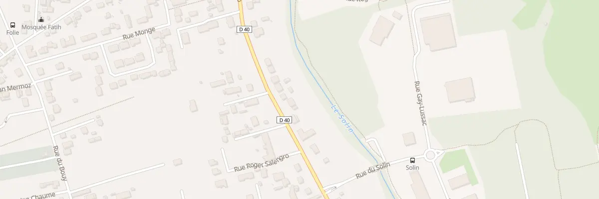 Plan du 24 Rue Roger Salengro à Châlette-sur-Loing