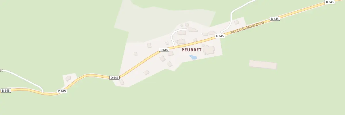Plan du 5707 Peubret à La Tour-d’Auvergne