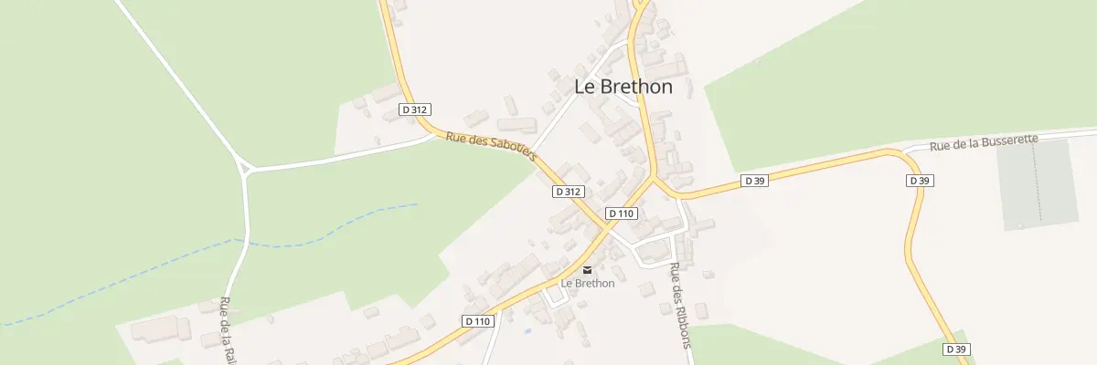 Plan du 7 Rue des Sabotiers au Brethon
